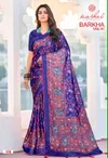 Barkha Vol 1 By Kashvi Shine Silk With Glass Work Saree